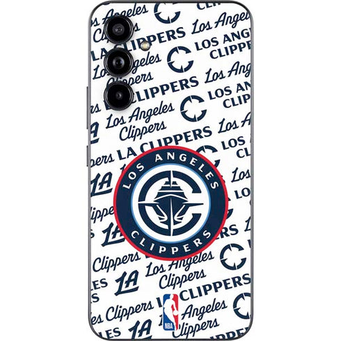 NBA Los Angeles Clippers Blast Text Galaxy A54 5G Skin